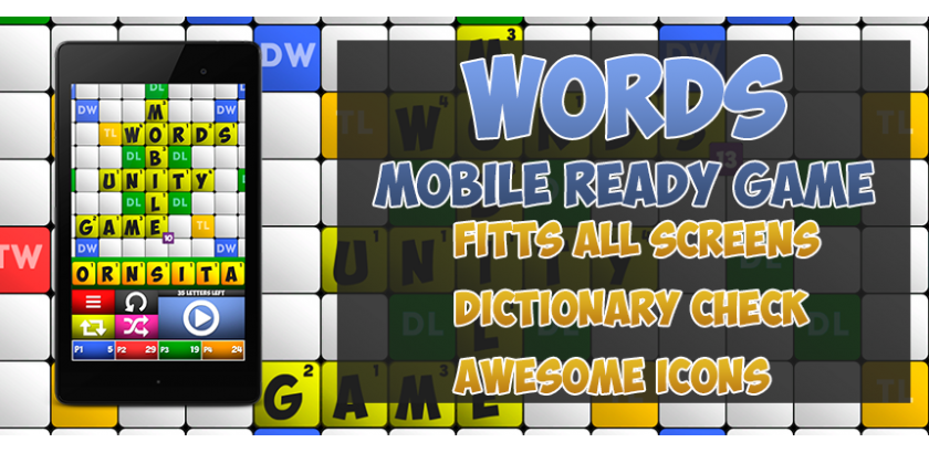Words Mobile Ready Game